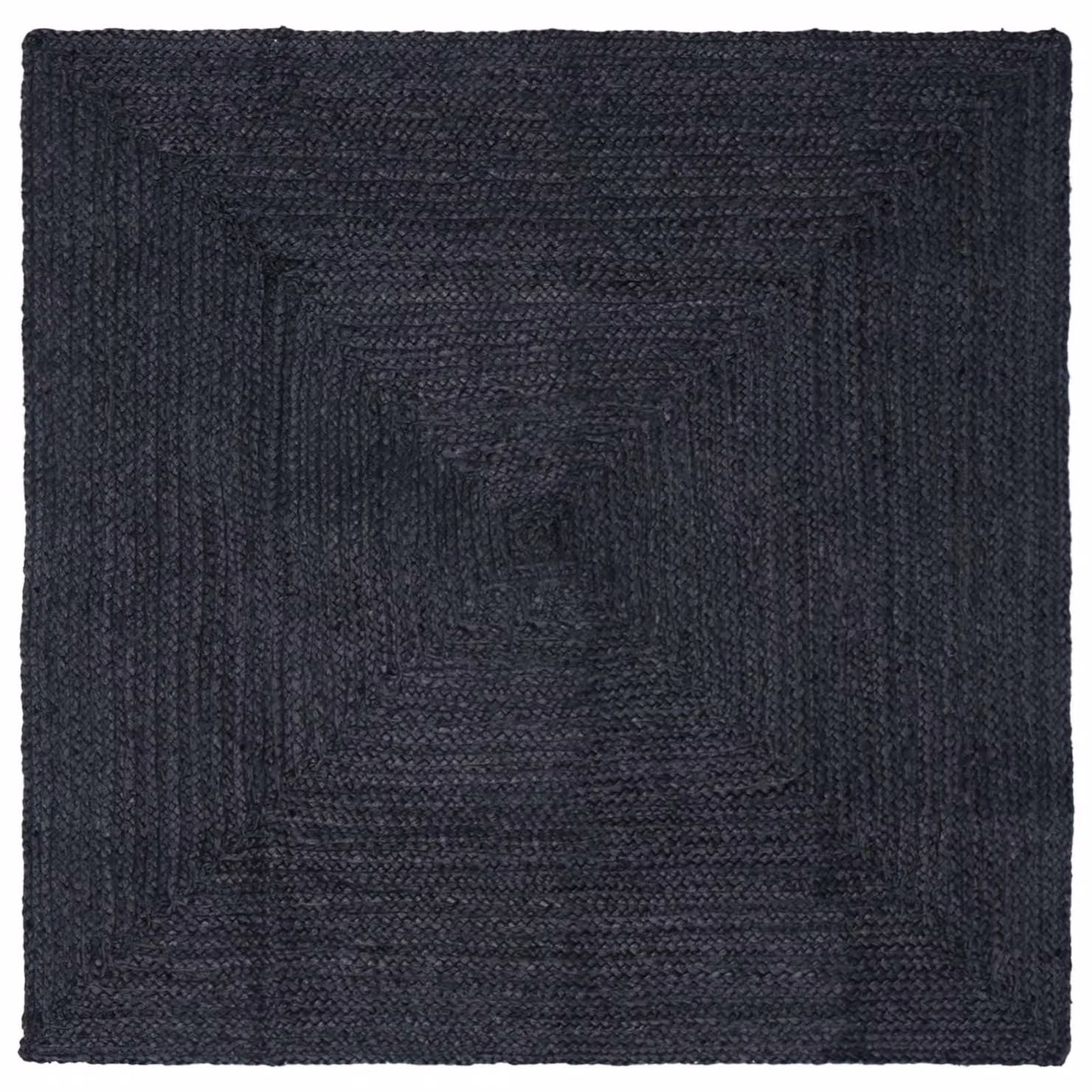 Tappeto da Area Quadrato vidaXL in Juta Grigio Antracite L/P: 300 x 300 cm