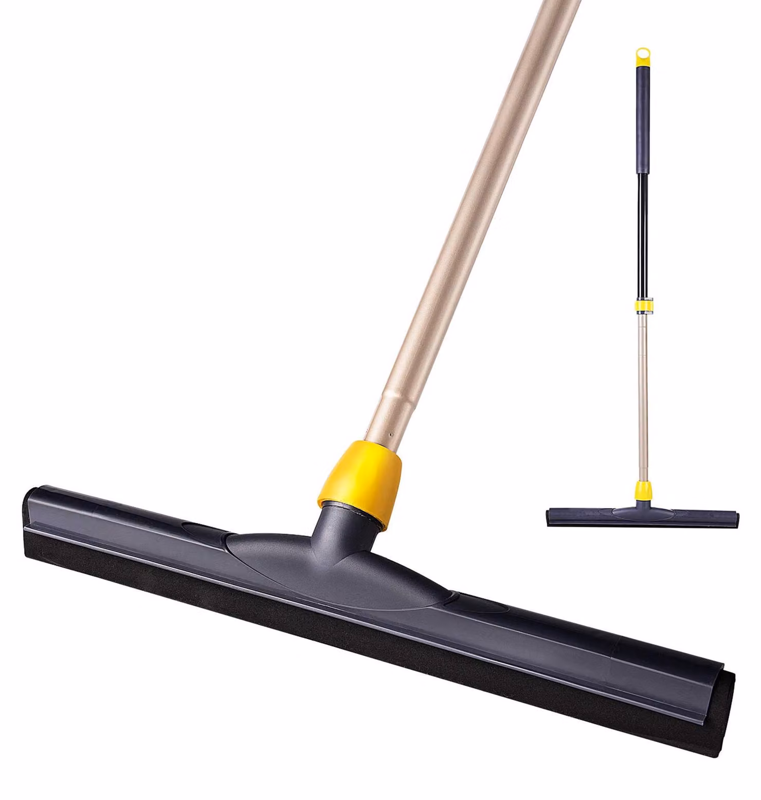 Asta telescopica per mop, lunghezza 110-137 cm, con lama in EVA