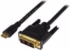 Cavo HDMI Mini HDMI a DVI Black 1m HDCDVIMM1M