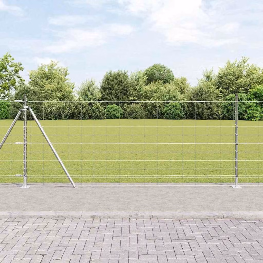 Maison Exclusive - Palo della recinzione Zincato 25 x 1 m Acciaio