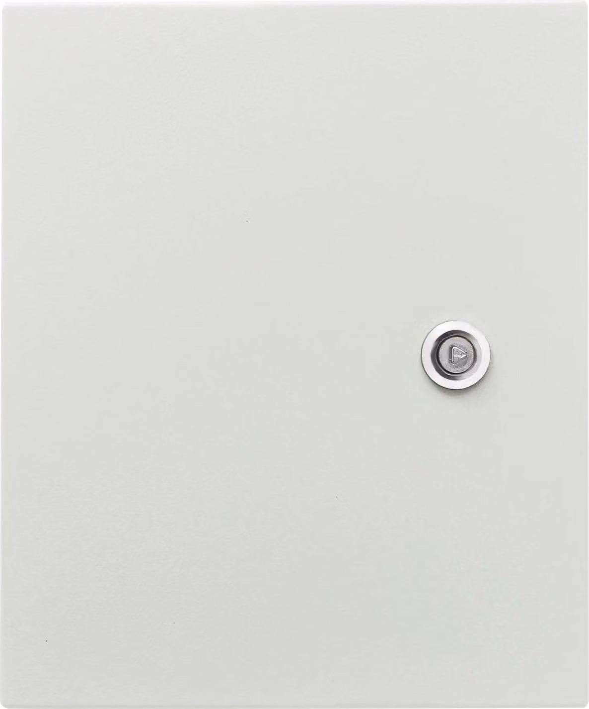 Armadio elettrico esterno - Scatola di distribuzione a parete - Chiudibile a chiave - Impermeabile IP55 - Ferro - Avorio