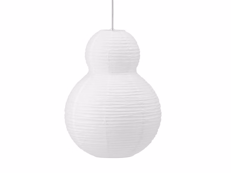 Puff Bubble White Lampada a Sospensione