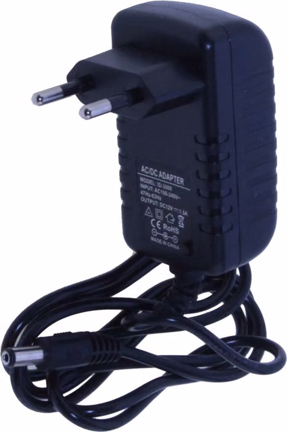 Alimentatore da rete per LED 12 V CC 1,5 A 18 W con spina Idealed ID-3009
