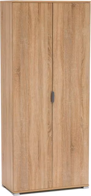 ARMADIO CON 2 ANTE NATURALE 75 X 38 X H174 CM