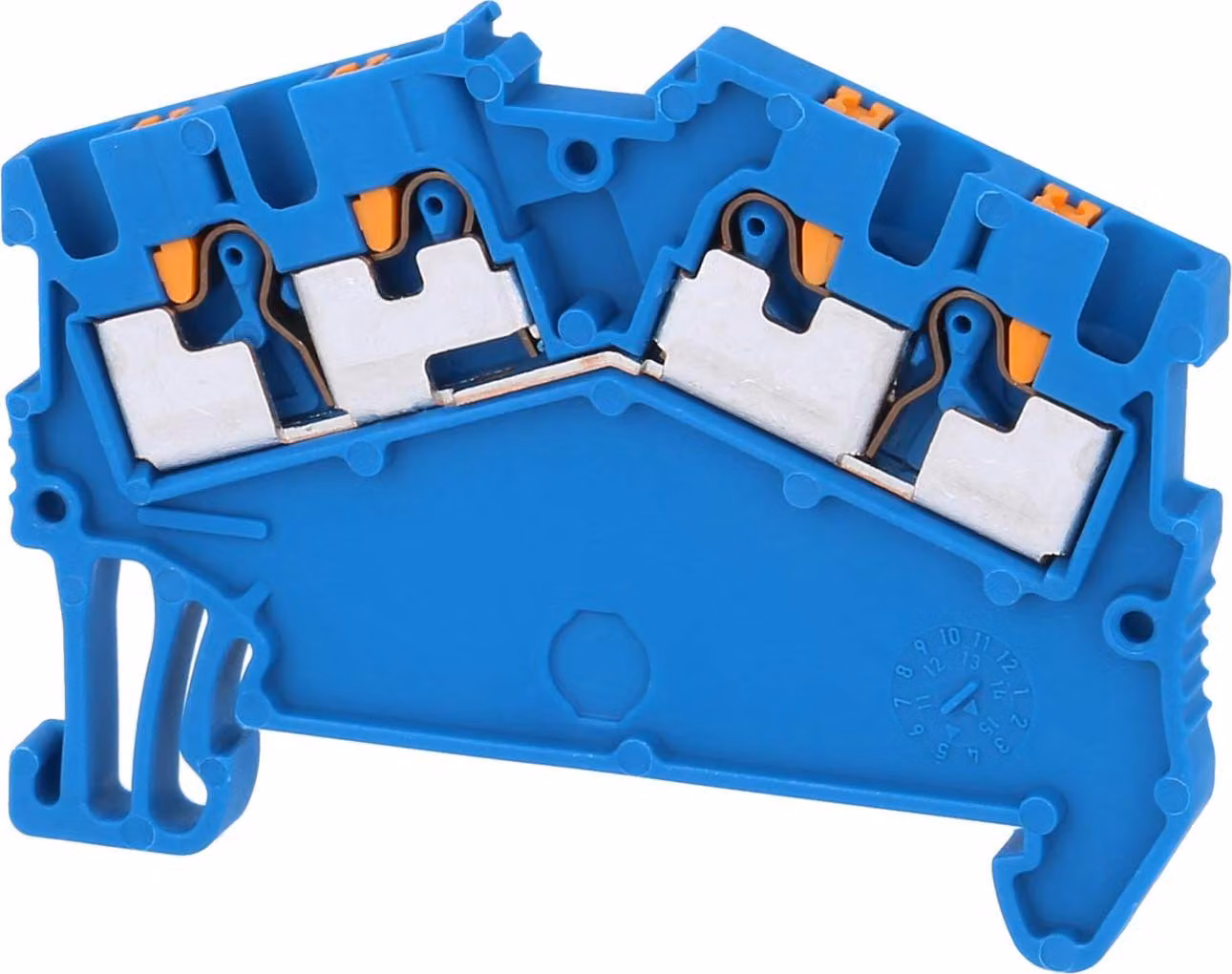 Phoenix Contact Morsetto passante PTS 1,5/S-QUATTRO BU Connessione push-in Tensione nominale 500 V - 1 pezzo