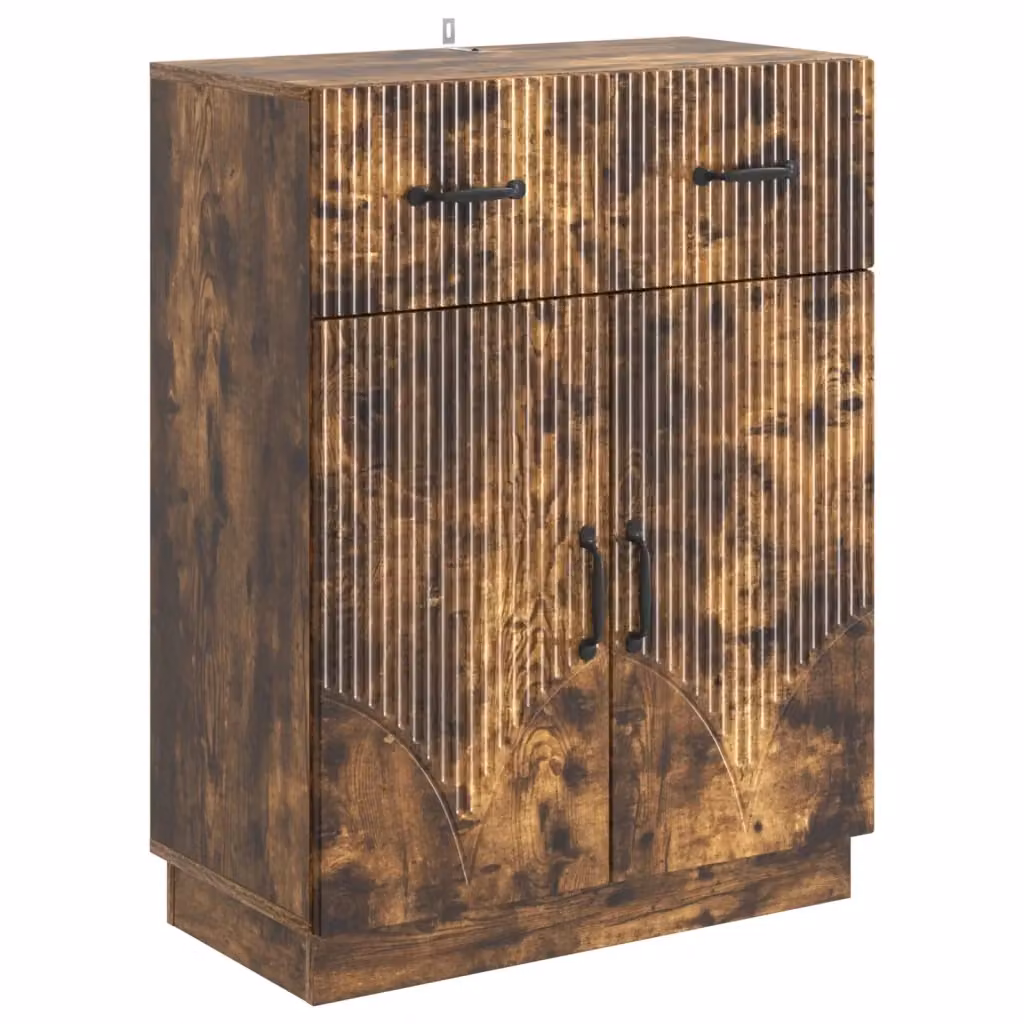 Credenza Buffet Design In in Rovere Fumo, L/P/H: 66 x 34,5 x 87 cm – 2