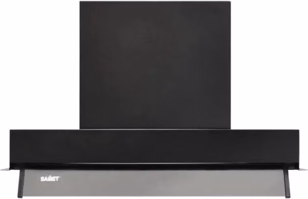 Gruppo cappa sottopensile Kripto60 Samet nero con display LED e timer