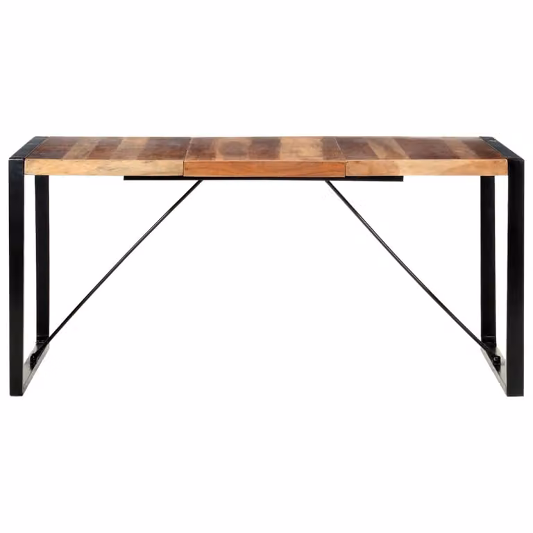 Tavolo da Pranzo 160x80x75 cm in Legno Massello