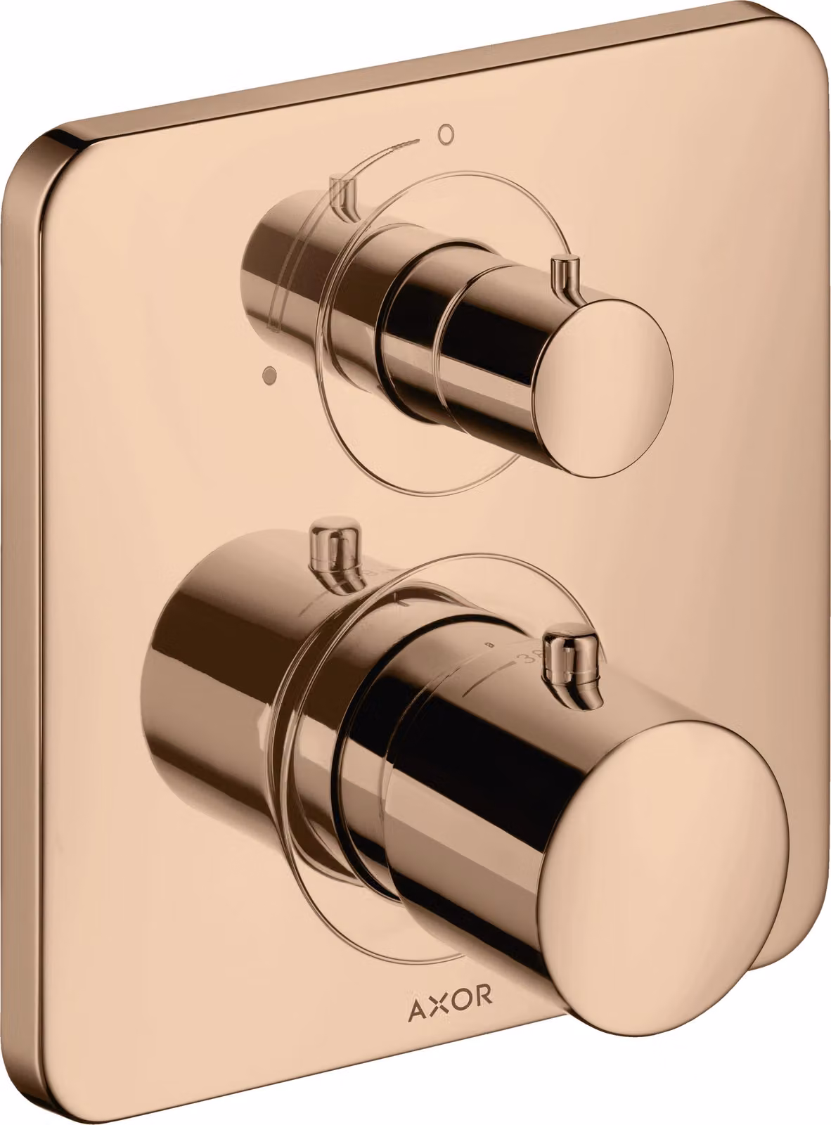 hansgrohe AXOR Citterio M thermostat encastré avec vanne d'arrêt, 34705300, 34705300