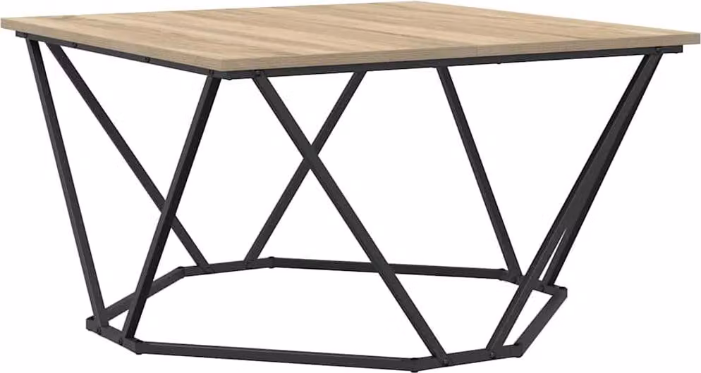 Tavolino da salotto Rovere Sonoma 80 x 80 x 45 cm