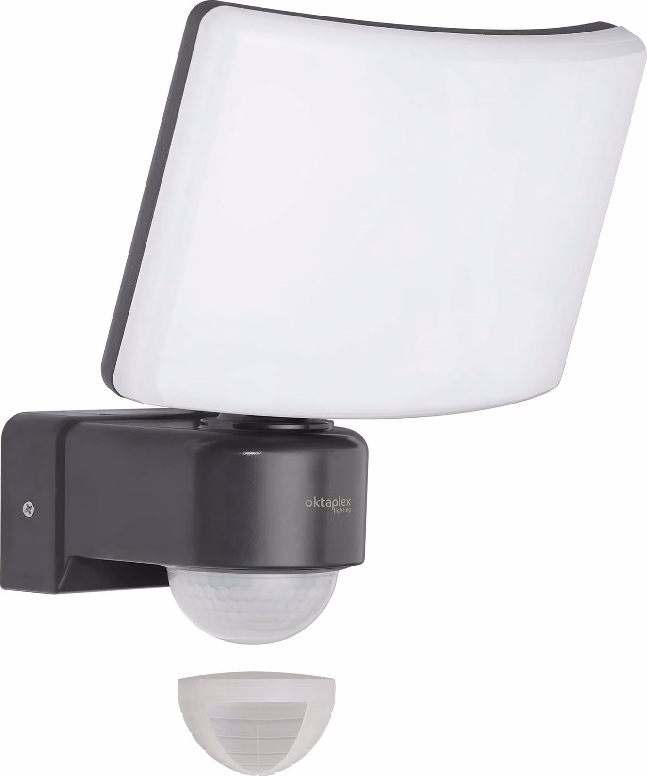 Faretto da esterno LED con rilevatore di movimento 2200lm 3000K bianco caldo 30W luce da esterno con sensore di movimento antracite Oktaplex Cali