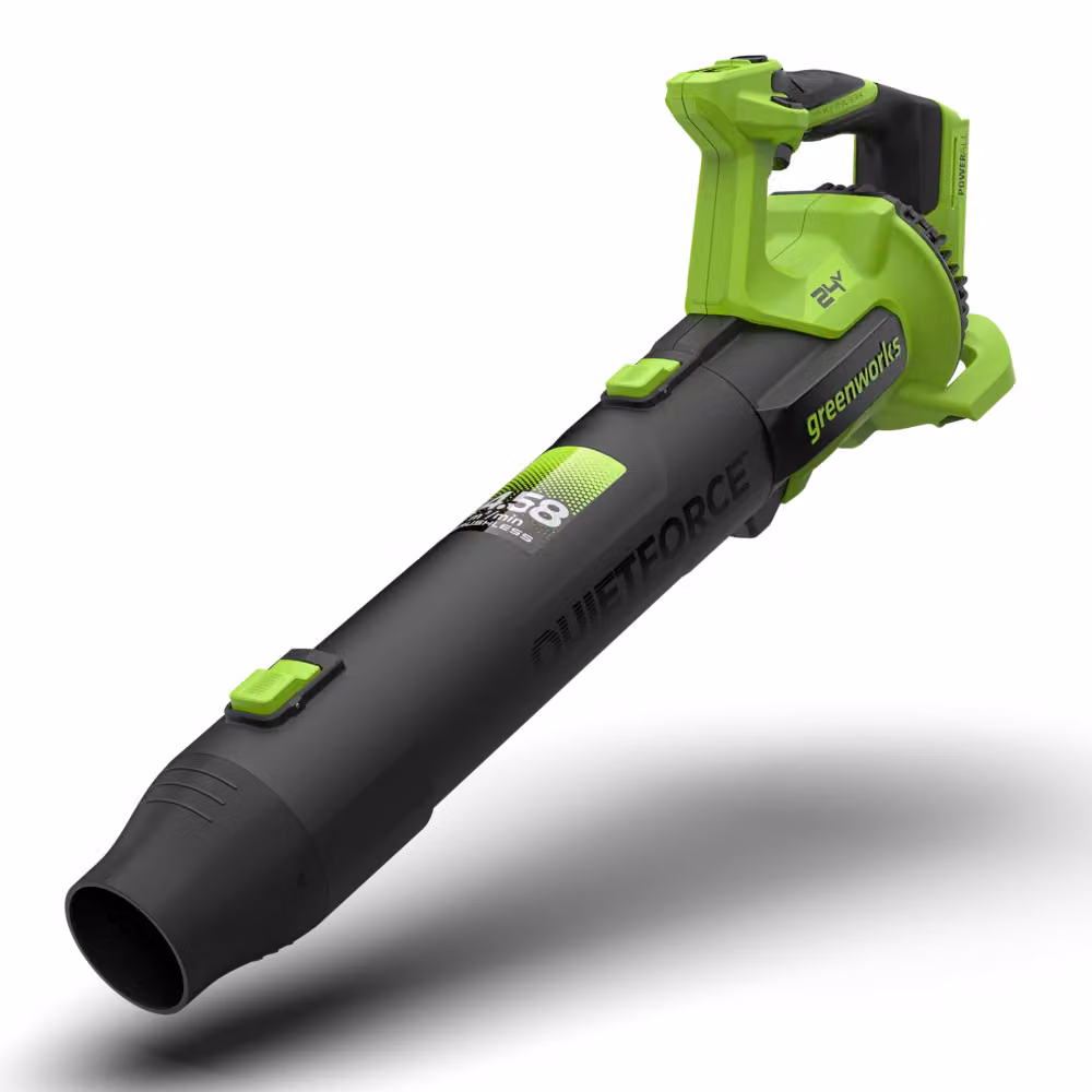 Soffiatore Greenworks POWERALL 24V verde senza batteria