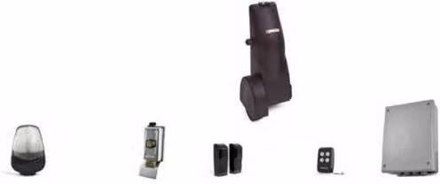 KIT PER CANCELLI BATTENTI ANTA SINGOLA BASIC PROTECO WHEELER R KWH4S1YD428D/S