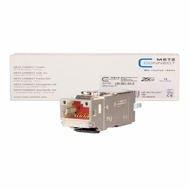 Metz Connect 25Gmodul - Chiave di violino (12 pezzi) 130B21-25-Z