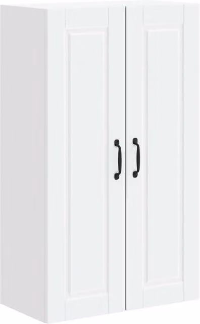 Pensile da cucina PORTO bianco con ante a battente e ripiani interni L: 60 cm, P: 31 cm, H: 100 cm
