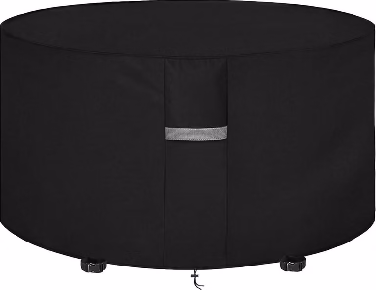 Dokon copertura per mobili da giardino 600D tessuto Oxford rotondo Ø163x90cm