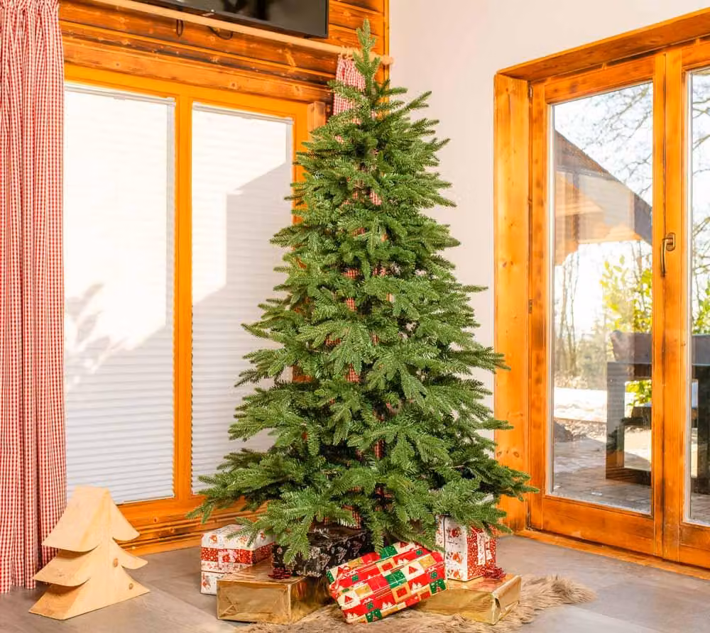 Albero di Natale artificiale Evergreen Abete rosso Sherwood Verde 180 cm