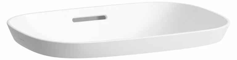LAUFEN INO lavabo encastré, sans trou pour robinet, avec trop-plein, 500x365mm, H8173024001091, H8173024001091