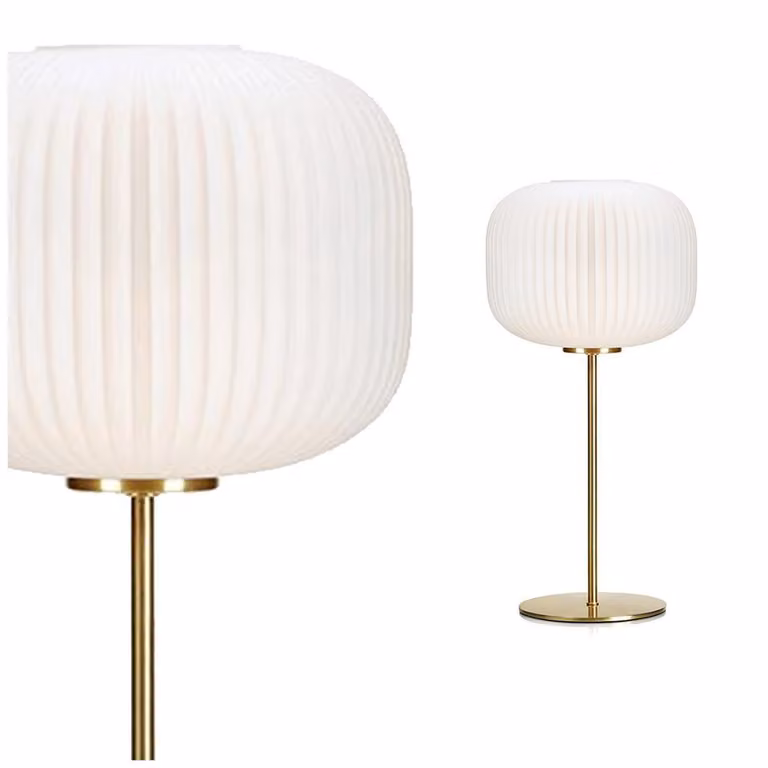 SOBER lampada da tavolo in ottone spazzolato 1 luce