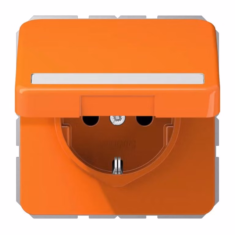 Presa Jung CD1520BFNAKLO SCHUKO® 16 A 250 V ~ arancione (per ZSV)