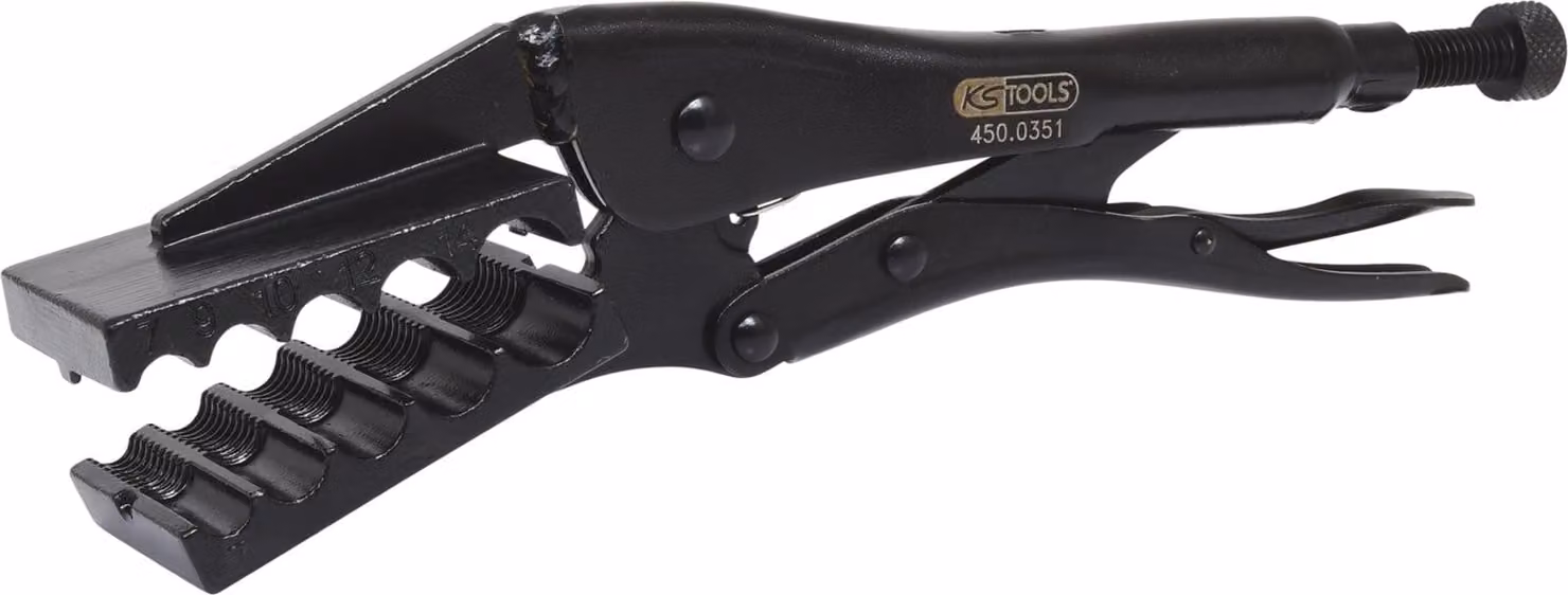 KS TOOLS Pinze speciali a morsetto Ø 7-14 mm - 450.0351