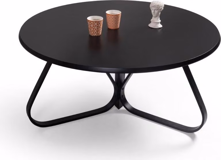 Wohnzimmer Schwarz Couchtisch Modern Designer Einrichtung Luxus Möbel