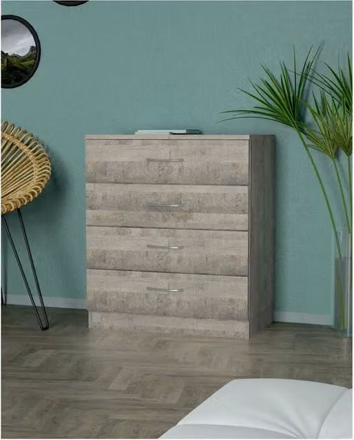 Kit Cassettone 4C 70 x 40XH72 Cm Rovere Pl