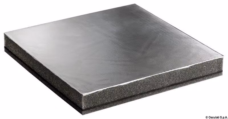 Pannello fonoassorbente in fibra di vetro 100x75 cm 28 mm, 1 pezzo