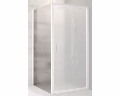 Schermo doccia RAVAK Blix BLPS-100 bianco+Grape 190 cm 9BHA0100ZG