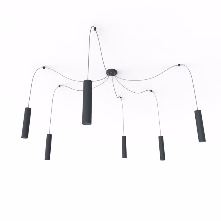 Lampada A Sospensione Medusa Monocolore Opaca