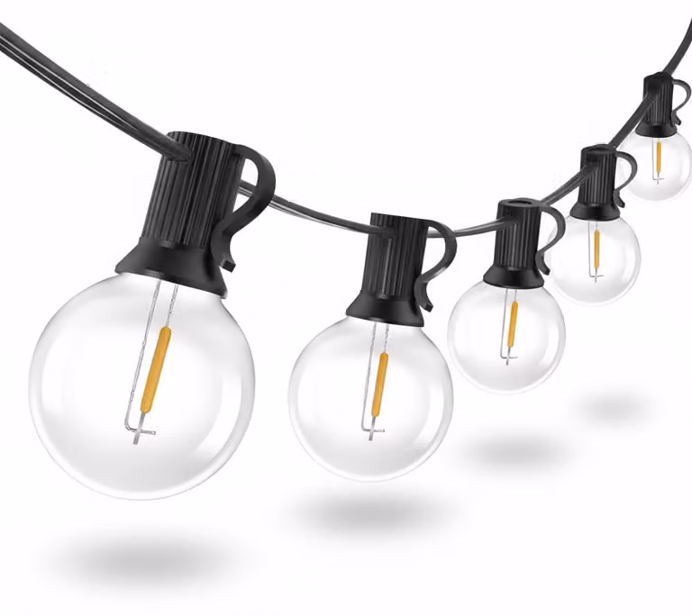 InAndOutdoorMatch - Catena luminosa LED per uso interno ed esterno - 15 metri - Impermeabile