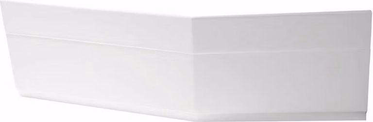 Polysan Tigra - Pannello di rivestimento 170 R frontale, bianco 90812
