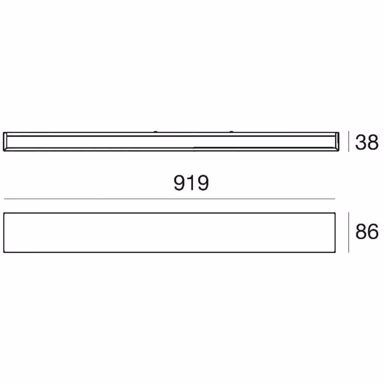 Linea Light Applique da parete a LED Box W2, dimmerabile, Bianco / Opale, Soggiorno / Sala da pranzo, Metallo, Applique a LED