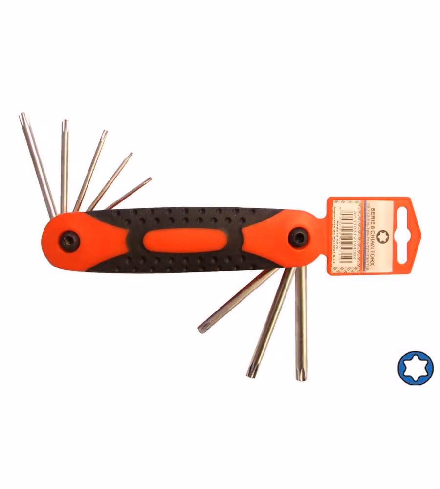 Chiavi torx 8 pz