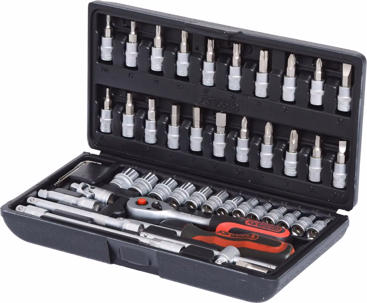KS TOOLS 1/4" Steckschlüssel-Satz, 46-tlg. (911.0646)