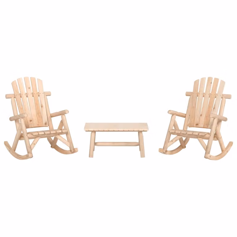 Maison Exclusive - Set da giardino a 3 pezzi in legno massello di abete rosso