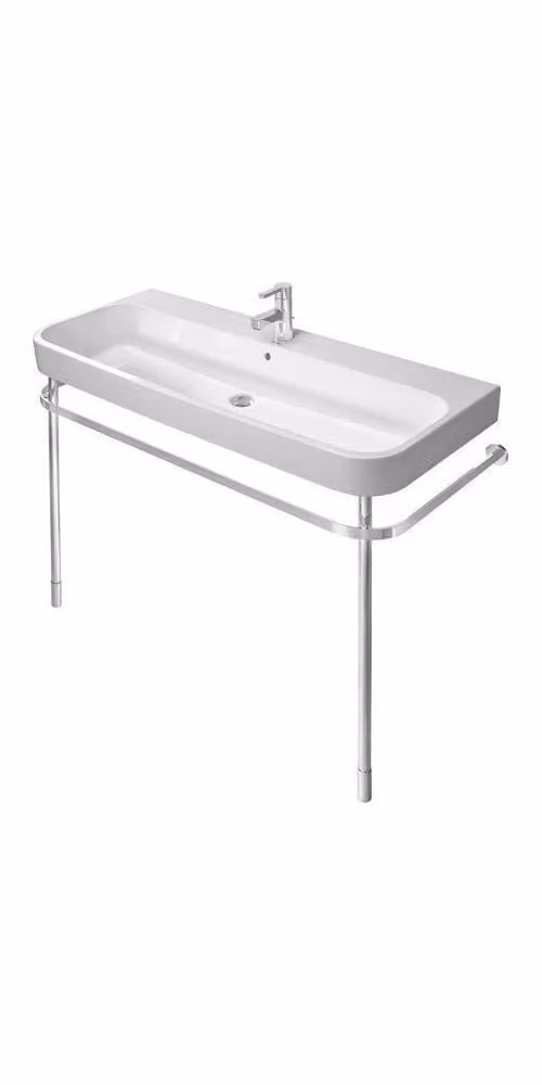Duravit Console métallique Happy D.2 pour 231812, réglable en hauteur, chromé, 0030791000, 0030791000