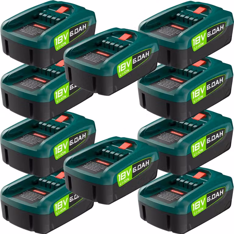 Batteria di ricambio PBA 18V - Batteria agli ioni di litio - 18 V - ≥3500 mAh - Ricaricabile - Solo batteria - Arancione