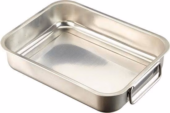 Griglia in acciaio – 26 x 20 cm con coperchio