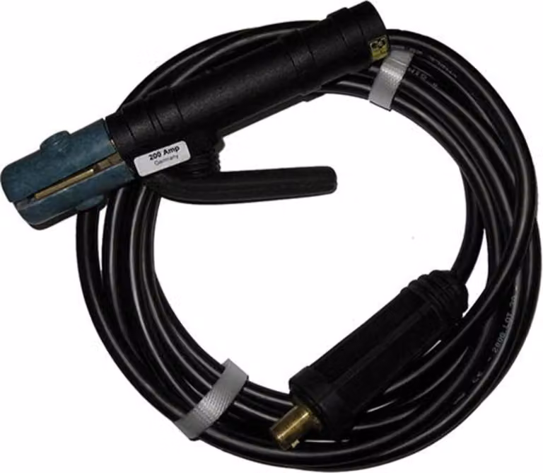 Set di cavi per saldatura 5m gomma35qmm 400A/35-50qmm
