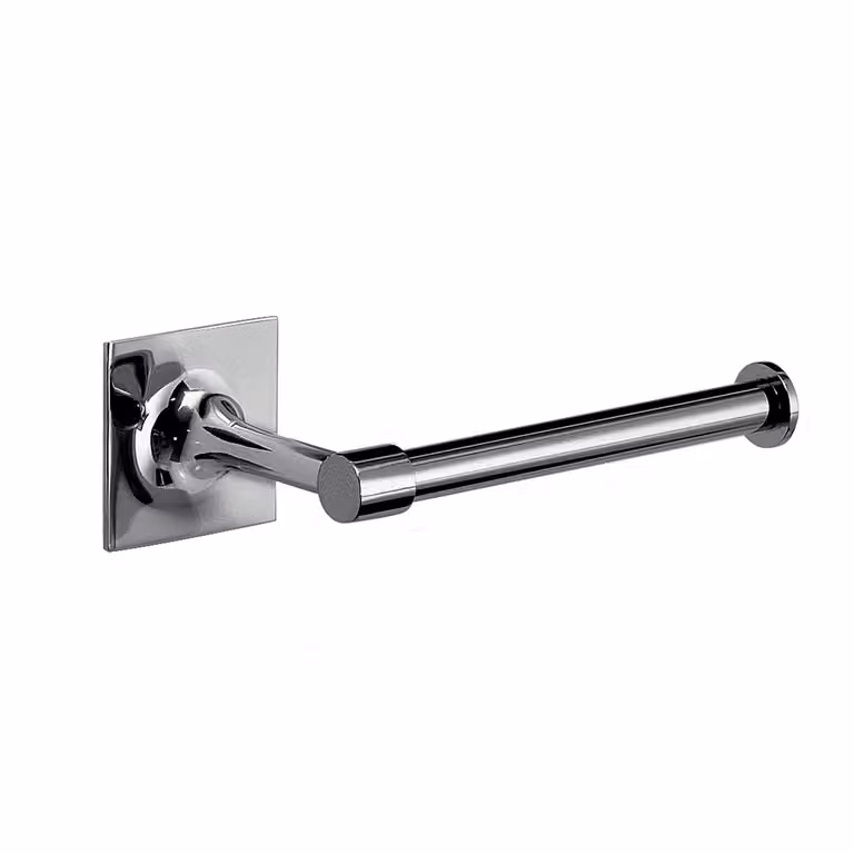Portarotolo da muro in ottone e Cromall WZ24 Gedy serie WIZARD Cromato