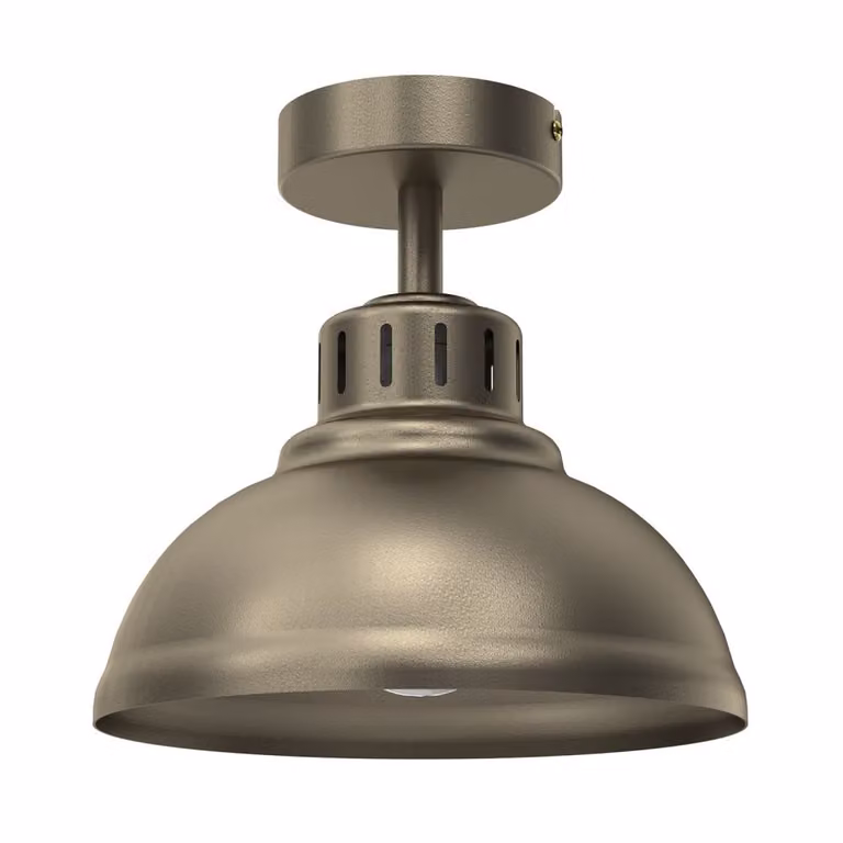 Lampada a sospensione Sven oro titanio 1xE27x15W metallo, dimensioni: 23x21x21 cm, IP20, Luminex