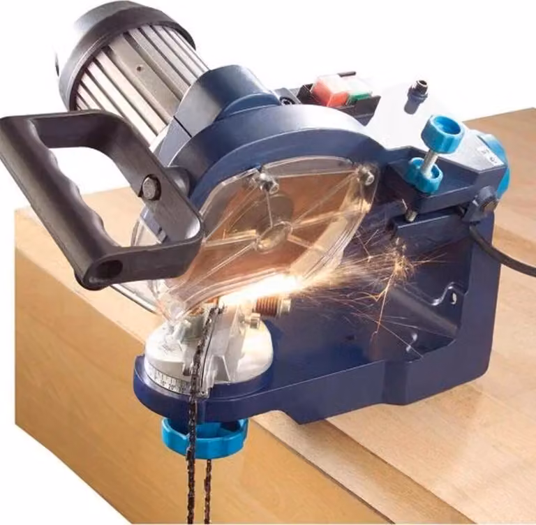 Affilatrice per catene da taglio, 235 watt