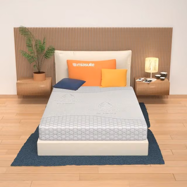 Materasso Memory Foam 140x200, Alto 21 cm - 4 Strati, Dispositivo Medico, Rivestimento Pure | Bora