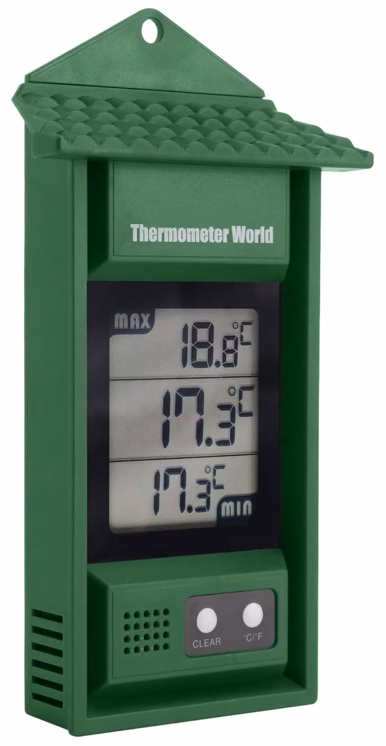 Thermometer World Termometro digitale Max Min per serre