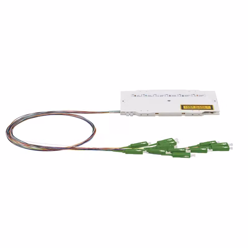 Cassetta di giunzione preassemblata Metz Connect OpDAT 12xSC APC OS2 per protezione anti-crimpaggio 150929EA00-E