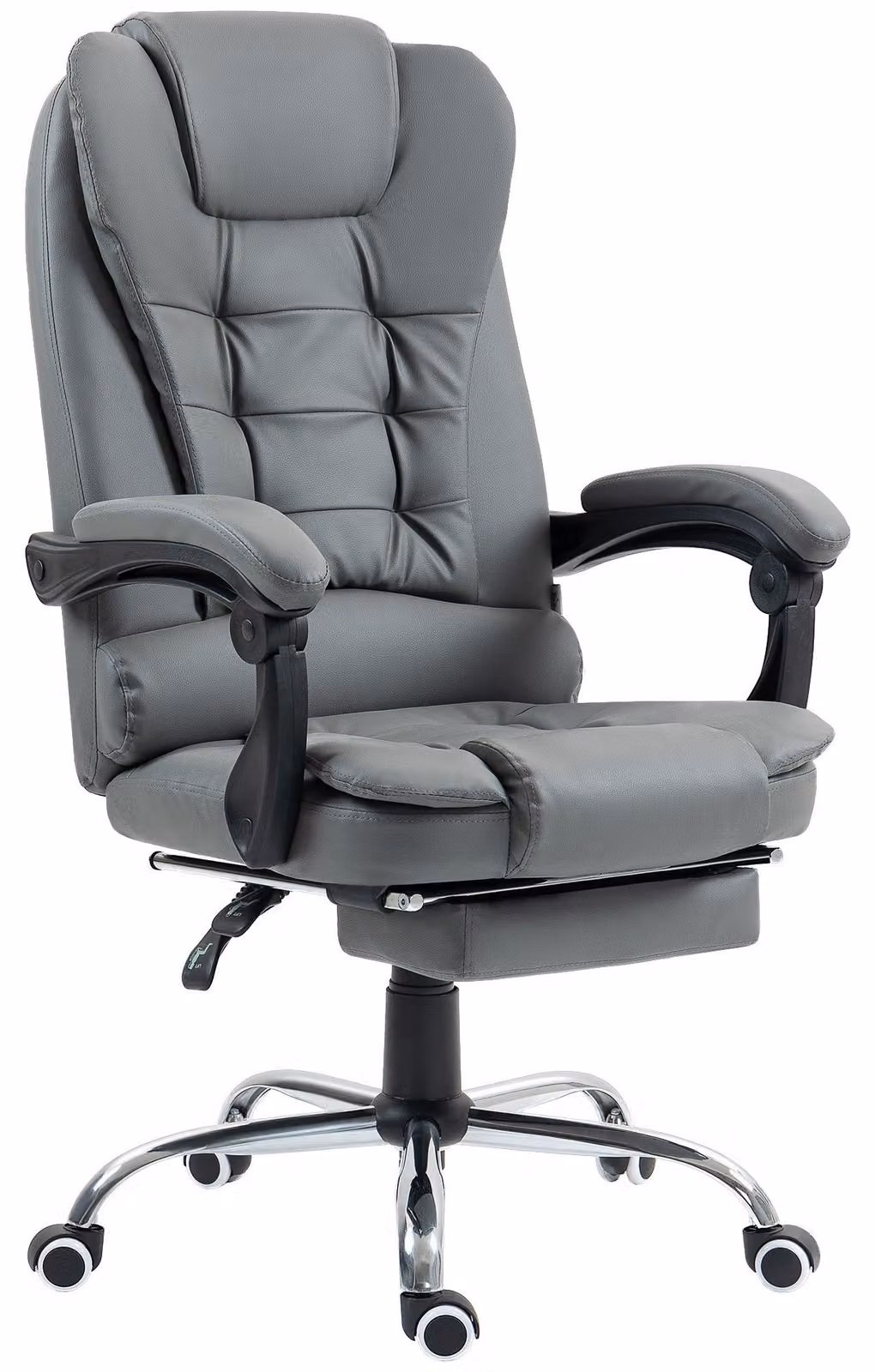 Sedia da ufficio - Sedia per ufficio - Sedia ergonomica - Sedia girevole - Sedia da ufficio con poggiapiedi
