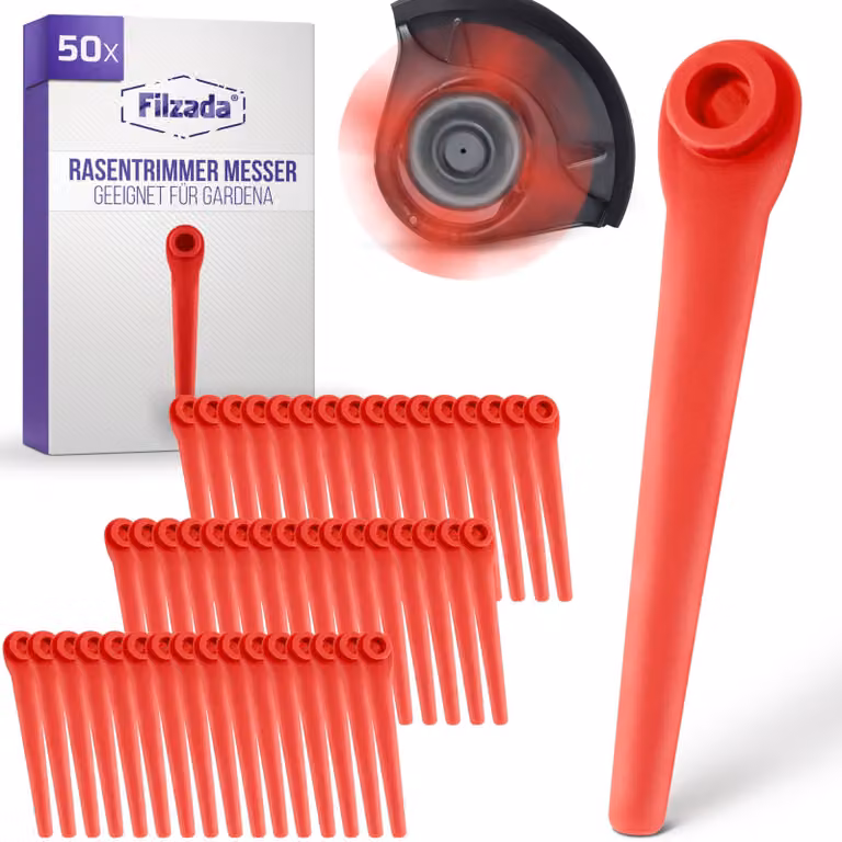 Filzada® 50x, lame per tagliaerba adatte ai bordatrici Gardena