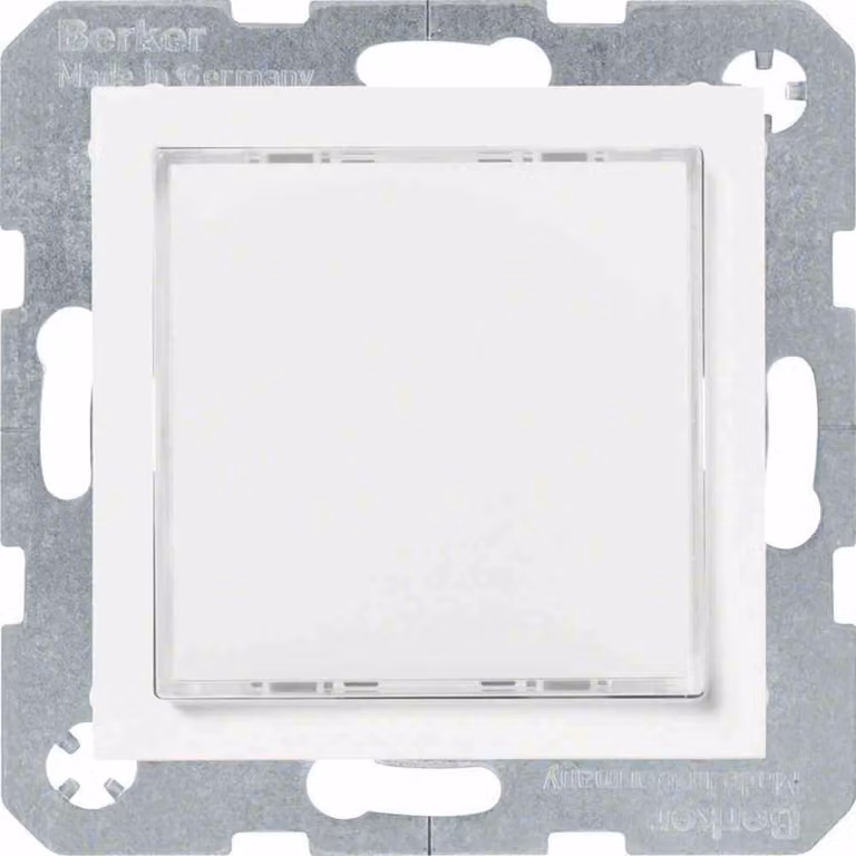 Berker 29528989 Luce di segnalazione a LED, illuminazione rossa/verde bianco polare, lucida Berker S.1/B.3/B.7