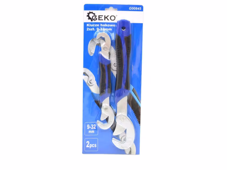 Set di 2 chiavi a gancio universali 9 - 32 mm